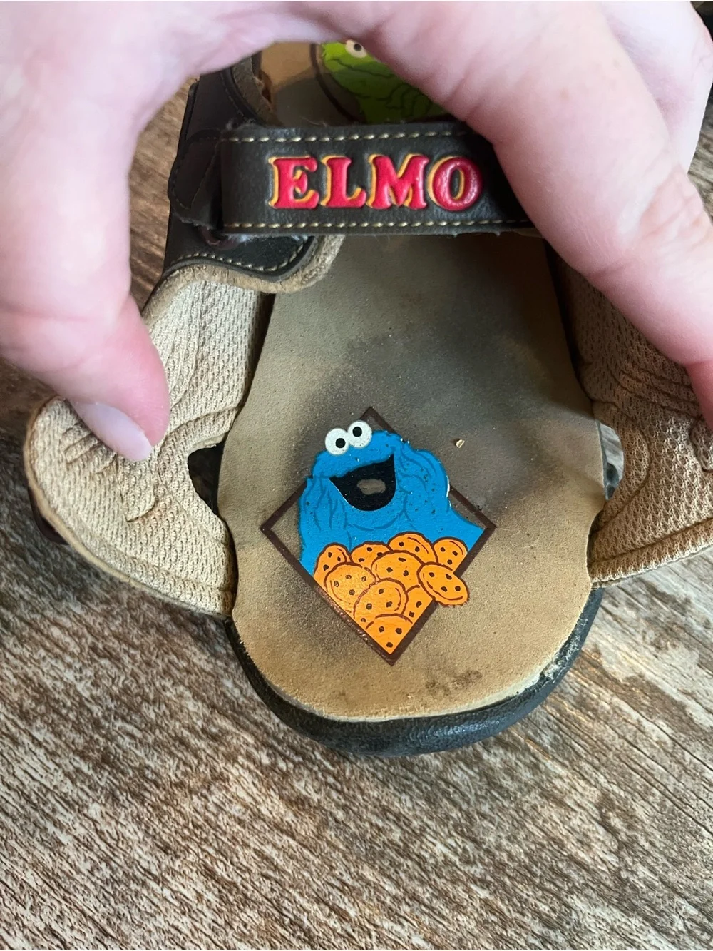 Y2K Kids Elmo Sandals